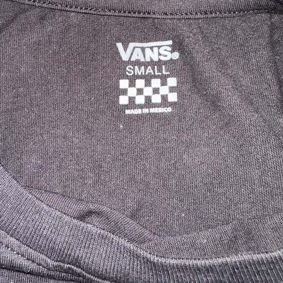 Vans small, black, graphic long-sleeve - Picture 3 of 3